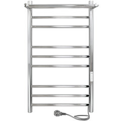 Изображение товара Полотенцесушитель электрический Indigo Line Trinity с полкой 800х432 мм 115 Вт с терморегулятором хром