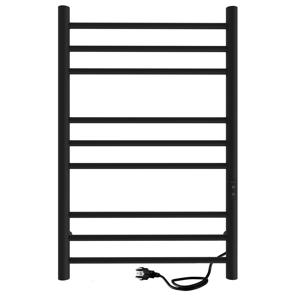 Изображение товара Электрический полотенцесушитель Indigo Line Trinity 800х532 мм 120 Вт черный муар