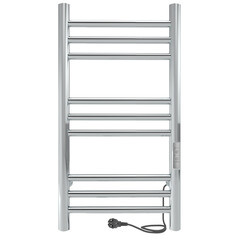 Полотенцесушитель электрический Indigo Line Trinity 700х332 мм 90 Вт с терморегулятором хром - фото 1