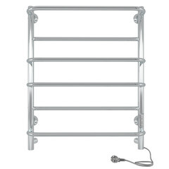 Изображение товара Полотенцесушитель электрический Indigo Europe Lux 600х532 мм 65 Вт с терморегулятором хром