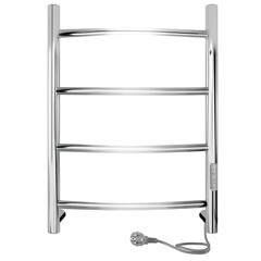 Изображение товара Полотенцесушитель электрический Indigo Arc Lux 600х432 мм 55 Вт с терморегулятором хром