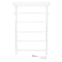 Изображение товара Полотенцесушитель электрический Indigo Hit с полкой 800х525 мм 90 Вт белый