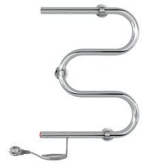 Полотенцесушитель электрический Indigo M 625х400 мм 35 Вт хром - фото 1