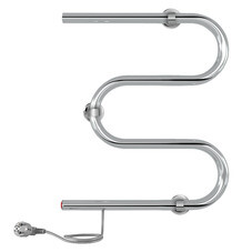 Полотенцесушитель электрический Indigo M 525х500 мм 35 Вт хром