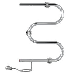 Полотенцесушитель электрический Indigo M 525х400 мм 30 Вт хром - фото 1