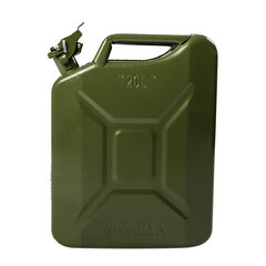 Канистра для технических жидкостей Павловская Заря 20 л металлическая зеленая - фото 3
