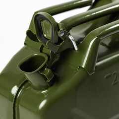 Канистра для технических жидкостей Павловская Заря 20 л металлическая зеленая - фото 2