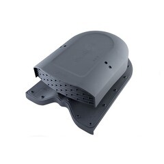 Изображение товара Вентиль кровельный Vilpe Kvinta/Nera KTV для готовой кровли из металлочерепицы серый