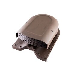 Изображение товара Вентиль кровельный Vilpe Kvinta/Nera KTV для готовой кровли из металлочерепицы коричневый