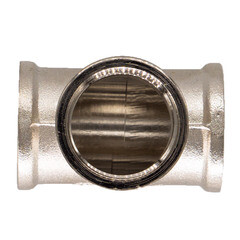 Тройник 3/4 ВР(г) х 3/4 ВР(г) х 3/4 ВР(г) латунный - фото 2