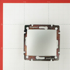 Выключатель Legrand Valena одноклавишный встраиваемый алюминий (694336) - фото 5