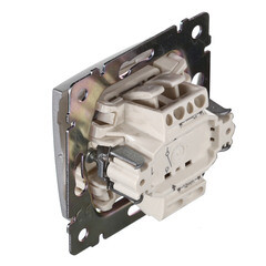 Выключатель Legrand Valena одноклавишный встраиваемый алюминий (694336) - фото 3