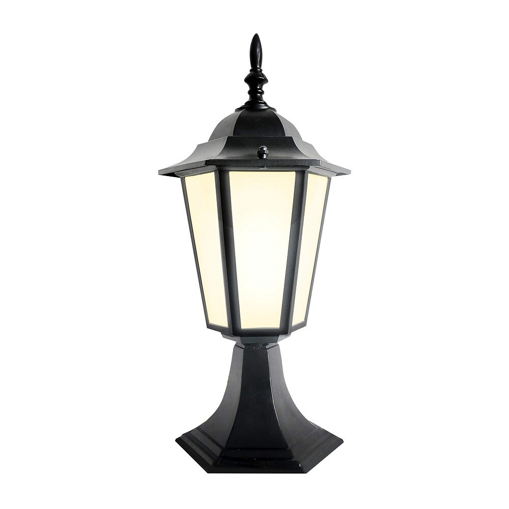 Изображение товара Садово-парковый светильник Elektrostandard Claro IP44 черное золото 410 мм