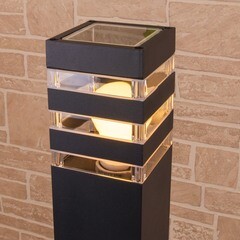 Светильник садово-парковый Elektrostandard Ignis черный 600 мм Е27 20 Вт IP54 (a035095) - фото 6