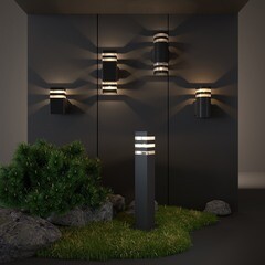 Светильник садово-парковый Elektrostandard Ignis черный 600 мм Е27 20 Вт IP54 (a035095) - фото 3