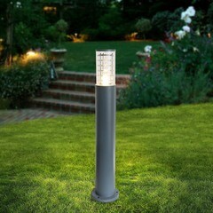 Светильник садово-парковый Elektrostandard Strada серый 800 мм Е27 20 Вт IP54 (a035094) - фото 4