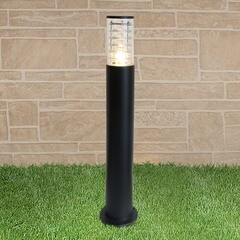 Светильник садово-парковый Elektrostandard Strada черный 800 мм Е27 20 Вт IP54 (a035093) - фото 6