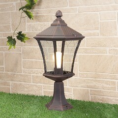 Светильник садово-парковый Elektrostandard Virgo капучино 520 мм Е27 60 Вт IP44 (a031922) - фото 2