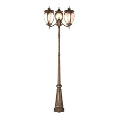 Изображение товара Светильник садово-парковый Elektrostandard Andromeda черное золото 2400 мм Е27 180 Вт IP44 (a028000)