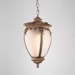 Светильник садово-парковый подвесной Elektrostandard Andromeda черное золото 830 мм Е27 60 Вт IP44 (a027997) - фото 3