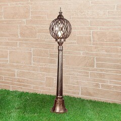 Светильник садово-парковый Elektrostandard Sirius черное золото 1155 мм Е27 60 Вт IP44 (a026100) - фото 4