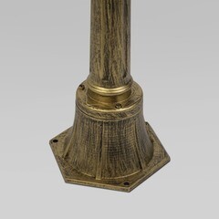 Светильник садово-парковый Elektrostandard Sirius черное золото 1155 мм Е27 60 Вт IP44 (a026100) - фото 6