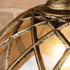 Светильник садово-парковый Elektrostandard Sirius черное золото 530 мм Е27 60 Вт IP44 (a025303) - фото 7