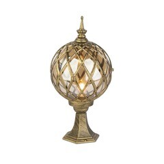 Изображение товара Светильник садово-парковый Elektrostandard Sirius черное золото 530 мм Е27 60 Вт IP44 (a025303)