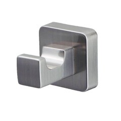 Крючок для ванной WasserKraft Rhin K-8700 одинарный на шуруп металл никель (K-8723) - фото 1