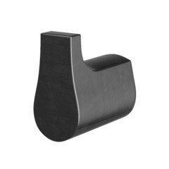 Изображение товара Крючок для ванной WasserKraft Wiese K-8900 одинарный на шуруп металл сталь (K-8923)