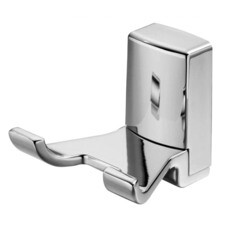 Изображение товара Крючок для ванной WasserKraft Leine K-5000 двойной на шуруп металл хром (K-5023D)