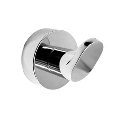 Изображение товара Крючок для ванной WasserKraft Donau K-9400 одинарный на шуруп металл хром (K-9423)