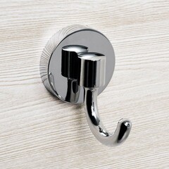 Крючок для ванной WasserKraft Rhein K-6200 одинарный на шуруп металл хром (K-6223) - фото 2