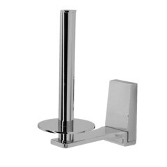 Изображение товара Держатель для туалетной бумаги WasserKraft Lopau вертикальный металл хром (K-6097)