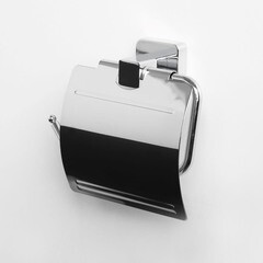 Держатель для туалетной бумаги WasserKraft Lippe с крышкой металл/пластик хром (K-6525) - фото 2