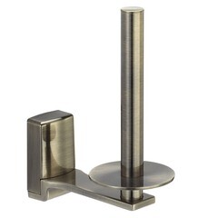 Изображение товара Держатель для туалетной бумаги WasserKraft Exter вертикальный металл бронза (K-5297)