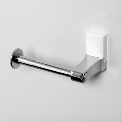 Держатель для туалетной бумаги WasserKraft Leine металл/пластик хром (K-5096W) - фото 2