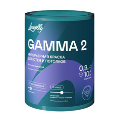 Краска интерьерная Lavelly Gamma 2 база А белая 0,9 л - фото 7