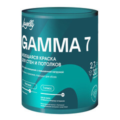 Краска моющаяся Lavelly Gamma 7 база A белая 2,7 л - фото 6