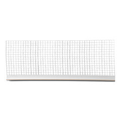 Профиль примыкания оконный Profigips пластиковый с сеткой и пыльником 6 мм 2,4 м самоклеящийся ГОСТ - фото 3