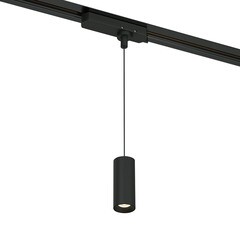 Светодиодный трековый светильник однофазный Elektrostandard Amend 4000К 12 Вт 2 кв.м черный (a065337) - фото 1