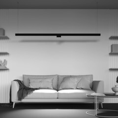 Светодиодный трековый светильник магнитный Maytoni Technical Points Rot Exility 3000К 6 Вт 2 кв.м черный (TR033-4-6W3K-M-DS-B) - фото 6