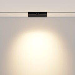Светодиодный трековый светильник магнитный Maytoni Technical Points Rot Exility 3000К 12 Вт 4 кв.м черный (TR033-2-12W3K-B) - фото 4