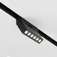 Светодиодный трековый светильник магнитный Maytoni Technical Points Rot Exility 4000К 6 Вт 2 кв.м черный (TR033-2-6W4K-B) - фото 2