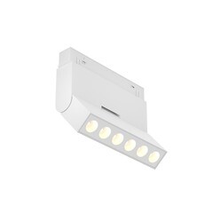 Светодиодный трековый светильник магнитный Maytoni Technical Points Exility 3000К 6 Вт 2 кв.м белый (TR033-4-6W3K-M-DS-W) - фото 1