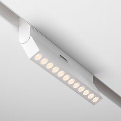 Светодиодный трековый светильник магнитный Maytoni Technical Points Exility 3000К 12 Вт 4 кв.м белый (TR033-2-12W3K-W) - фото 2