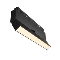 Изображение товара Светодиодный трековый светильник магнитный Maytoni Technical Basis Exility 3000К 12 Вт 4 кв.м черный (TR036-2-12W3K-B)