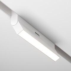 Светодиодный трековый светильник магнитный Maytoni Technical Basis Exility 3000К 12 Вт 4 кв.м белый (TR036-2-12W3K-W) - фото 3