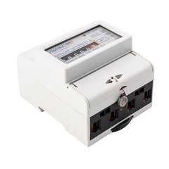 Счетчик электроэнергии Пульсар 1-5/60-0-1-0 однофазный однотарифный механический 5(60) А на DIN-рейку - фото 1