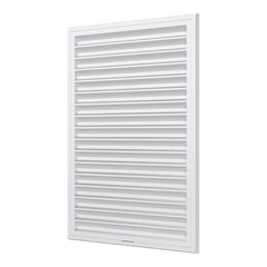 Изображение товара Решетка вентиляционная пластиковая приточно-вытяжная Era RZN 200х300 мм с сеткой белая